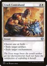 Esmagar o Contrabando / Crush Contraband - Magic: The Gathering - MoxLand